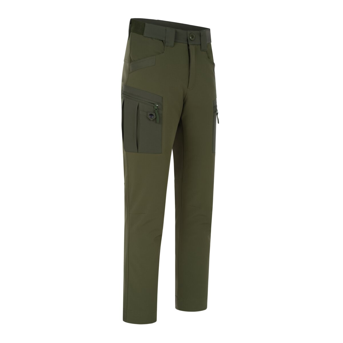Pantalón softshell MAUSER Firn – Verde oliva