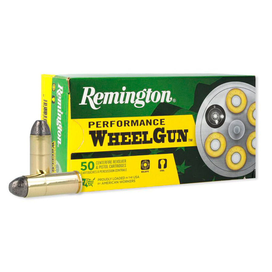 Munición metálica REMINGTON Performance WheelGun - punta RN de plomo redondeada