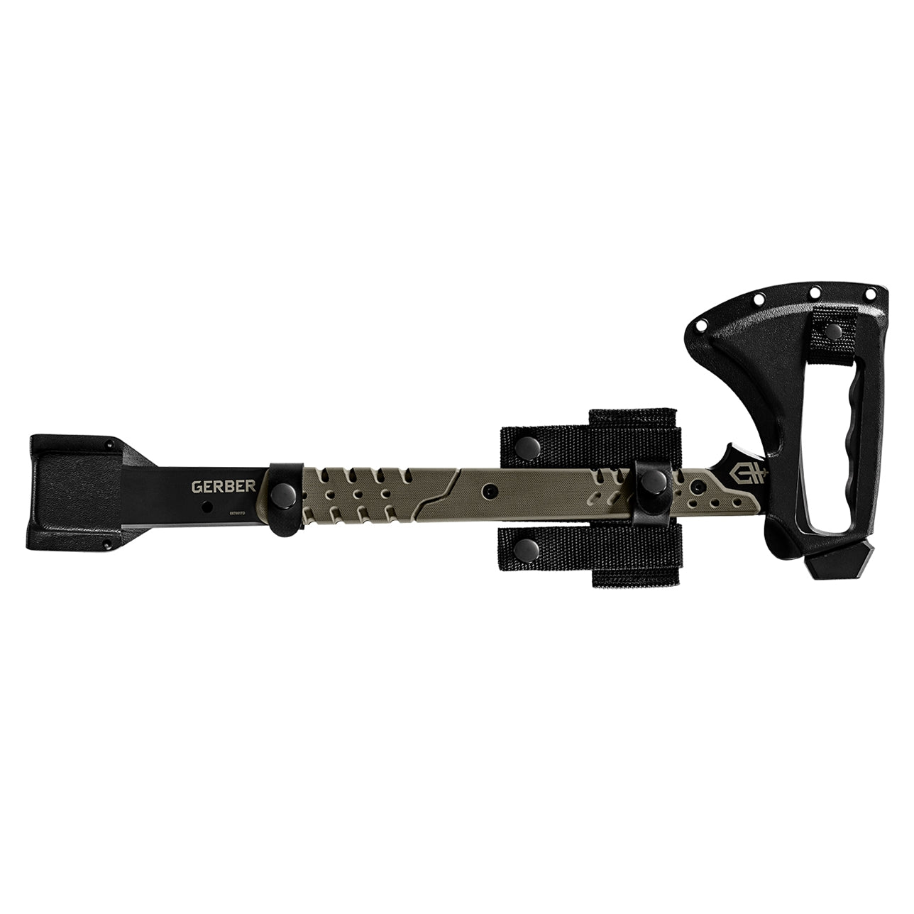 Hacha táctica Downrange Tomahawk color arena GERBER