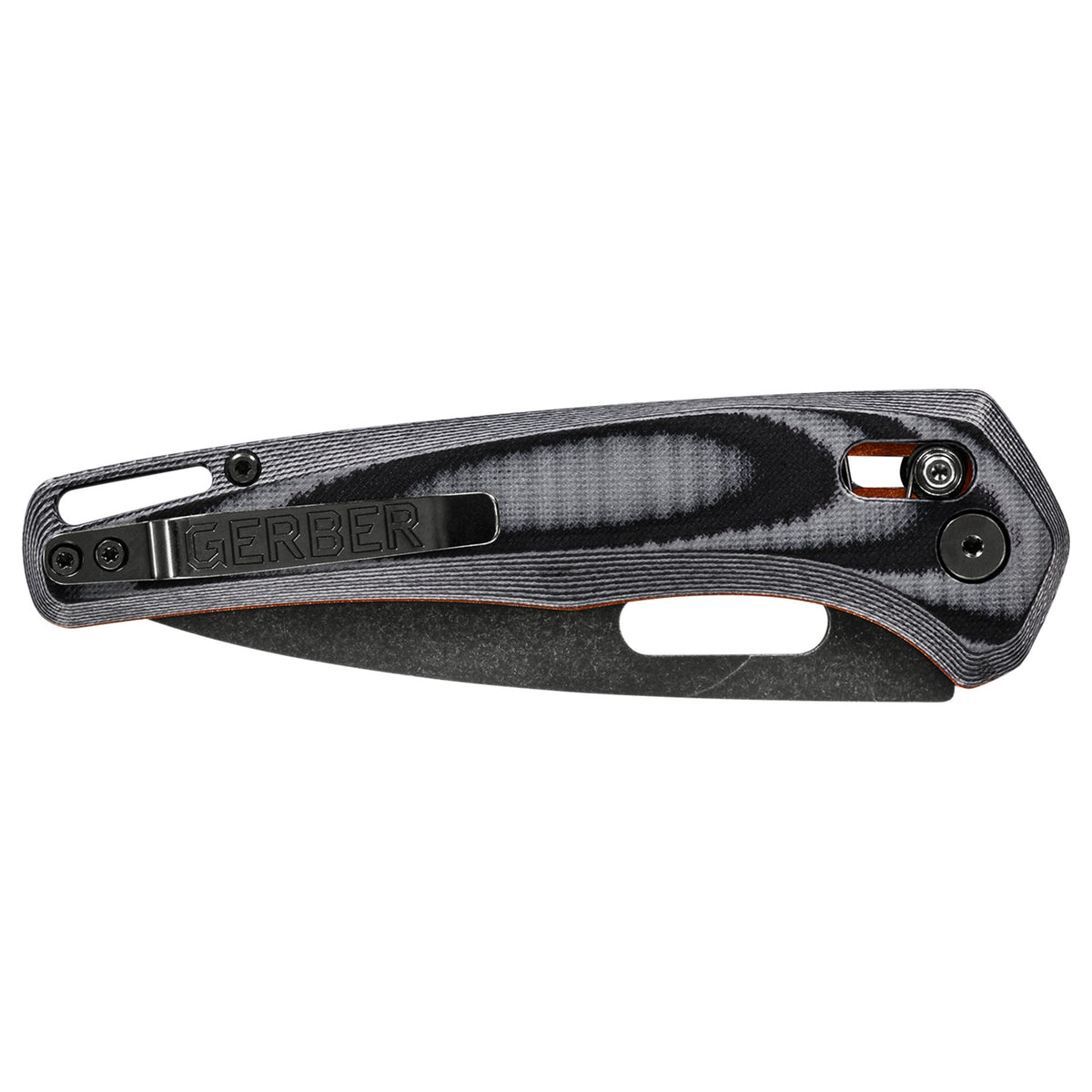 Cuchillo plegable Sumo filo liso negro GERBER