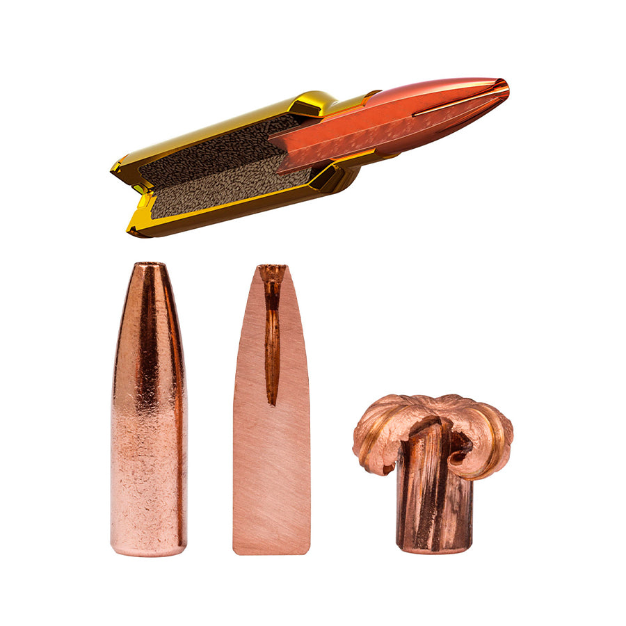 Munición metálica FEDERAL Power-Shok Copper HP - punta hueca de cobre