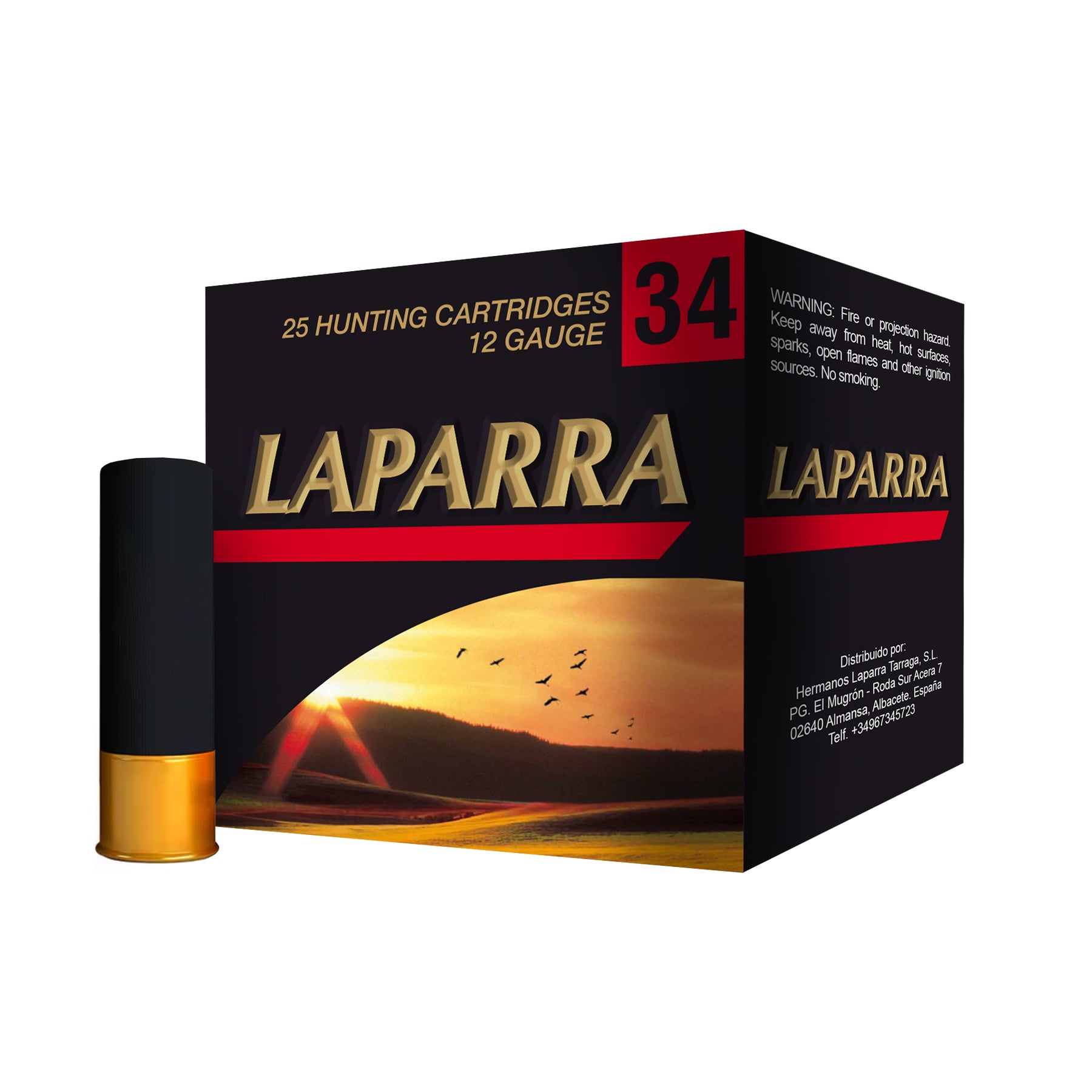 Cartuchos Laparra 34Gr Misil