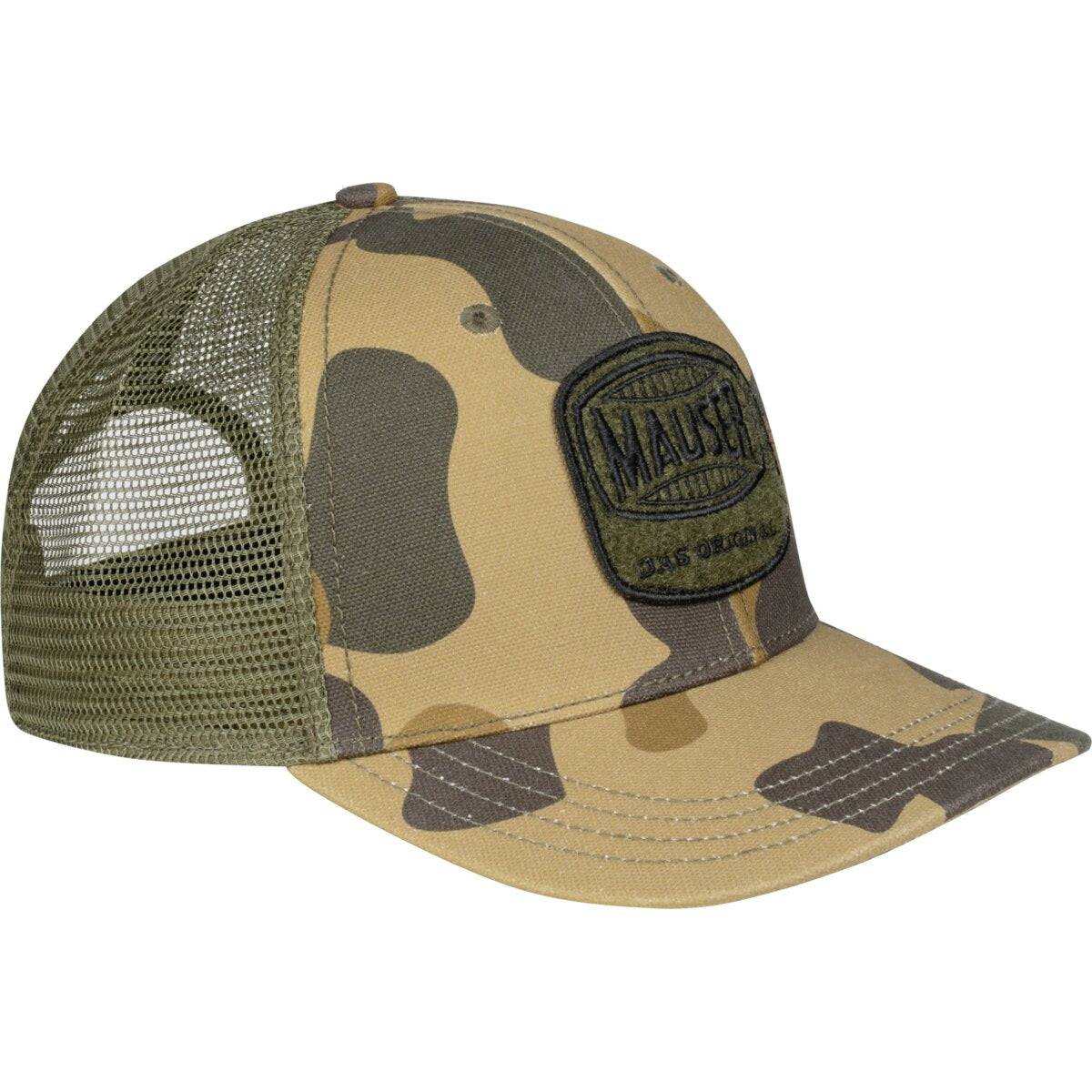 Gorra de rejilla MAUSER Camo – MC Mauser camuflajeuflage – vista 2