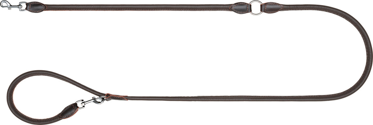 Correa de cuero BLASER para perro – Br2 marrón2