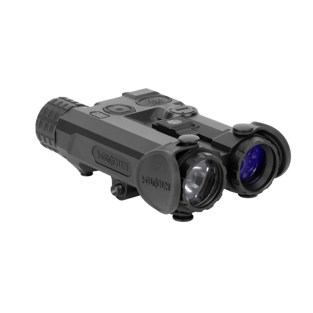 Módulo láser HOLOSUN IRIS-4 con láser visible, láser IR, iluminador IR y linterna 1000 lúmenes