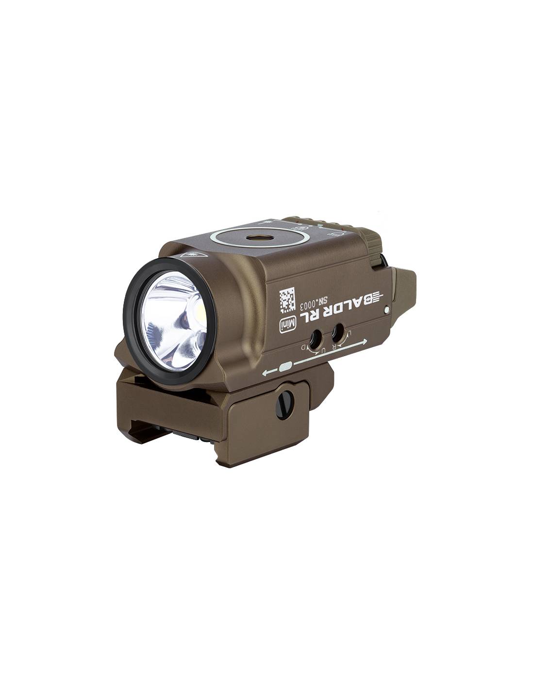 Linterna para Arma con Láser Rojo OLIGHT Baldr RL Mini 600 lúmenes