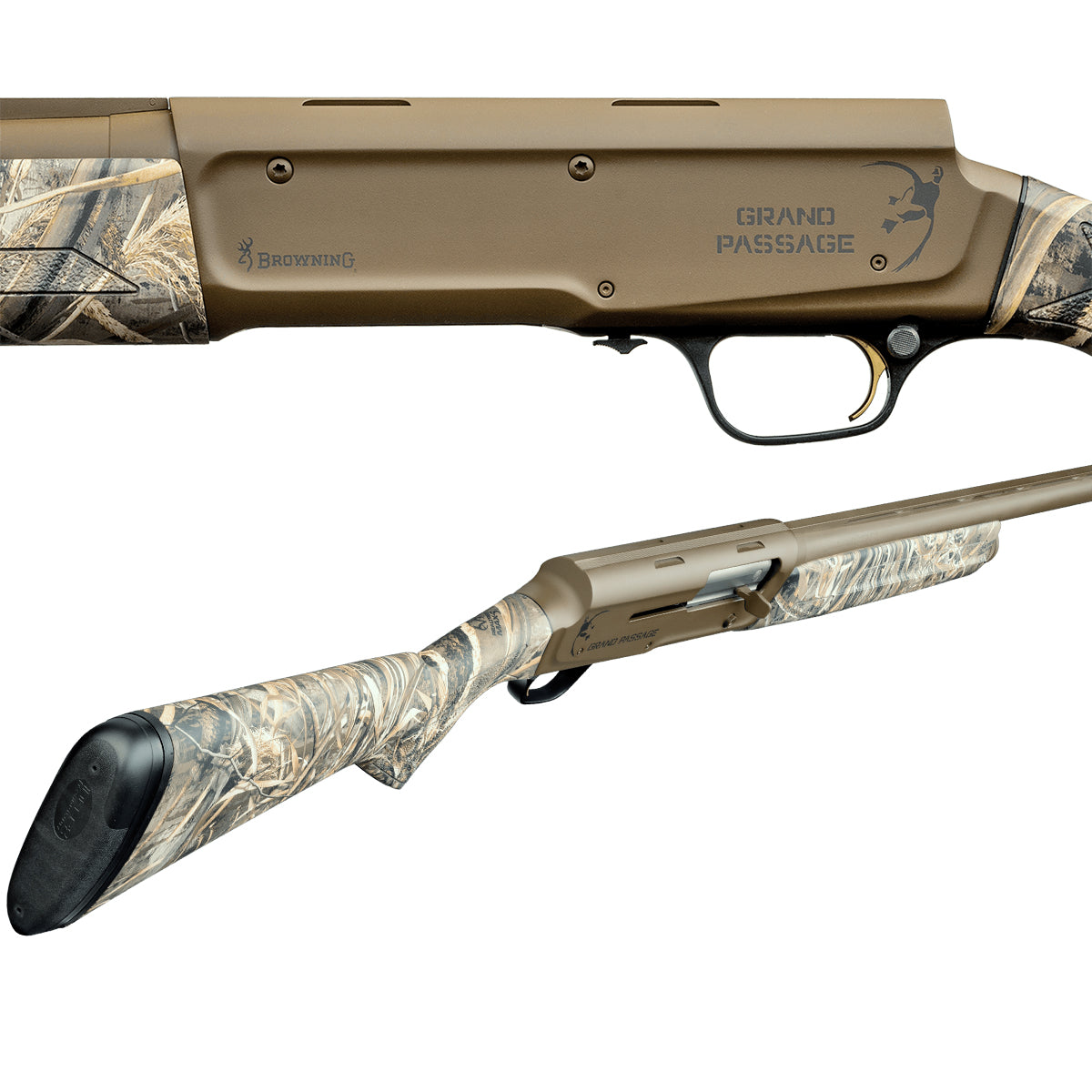 Escopeta semiautomática Browning A5 Grand Passage Max5 Cal. 12 3.5