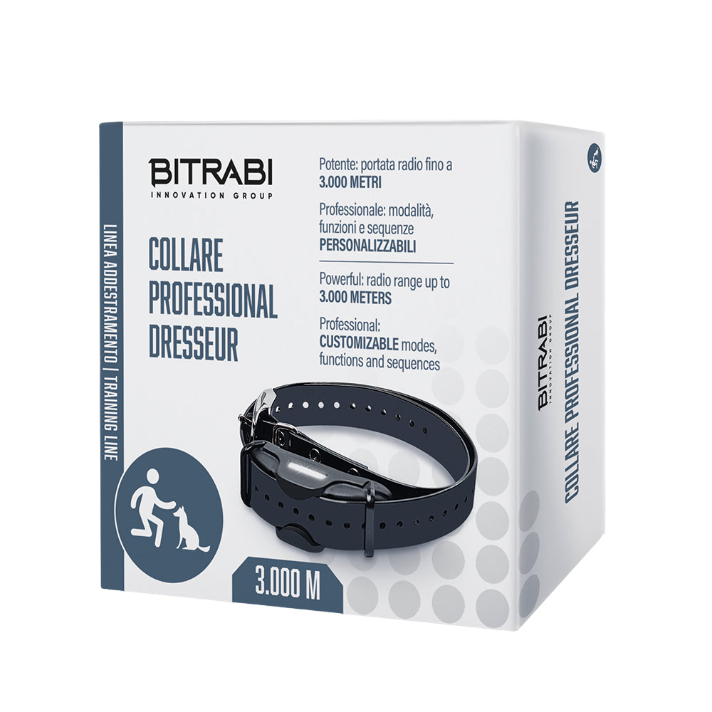 Collar adiestramiento para perros Professional Dresseur BITRABI