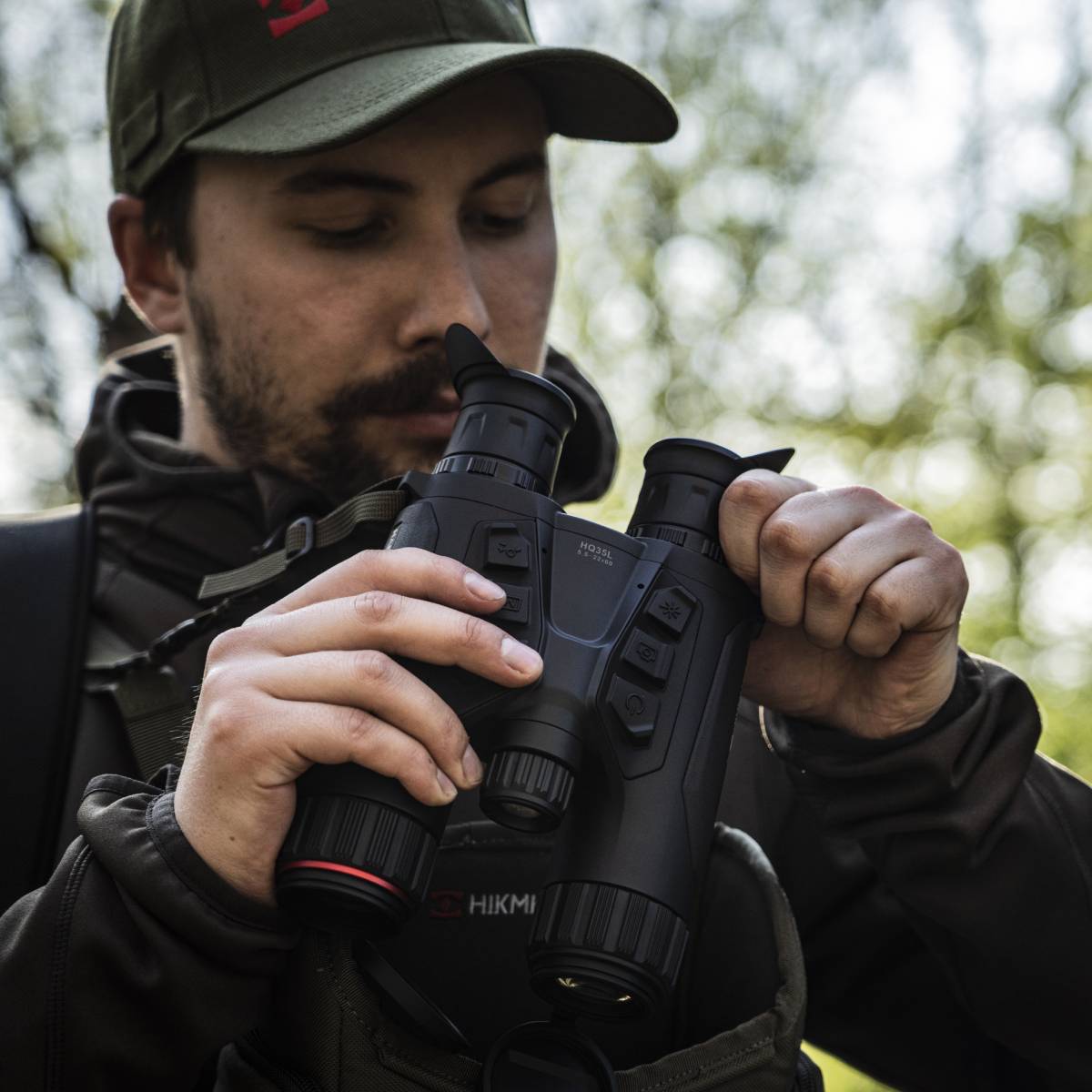 Binocular Multiespectro con telémetro Hikmicro Habrok 4K HQ35L