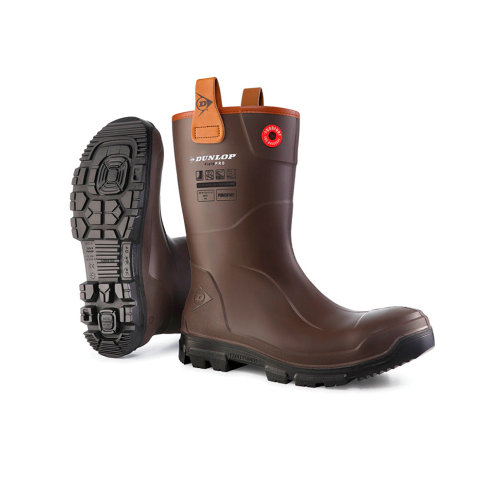 Bota de agua Dunlop RigPro Dark Brown