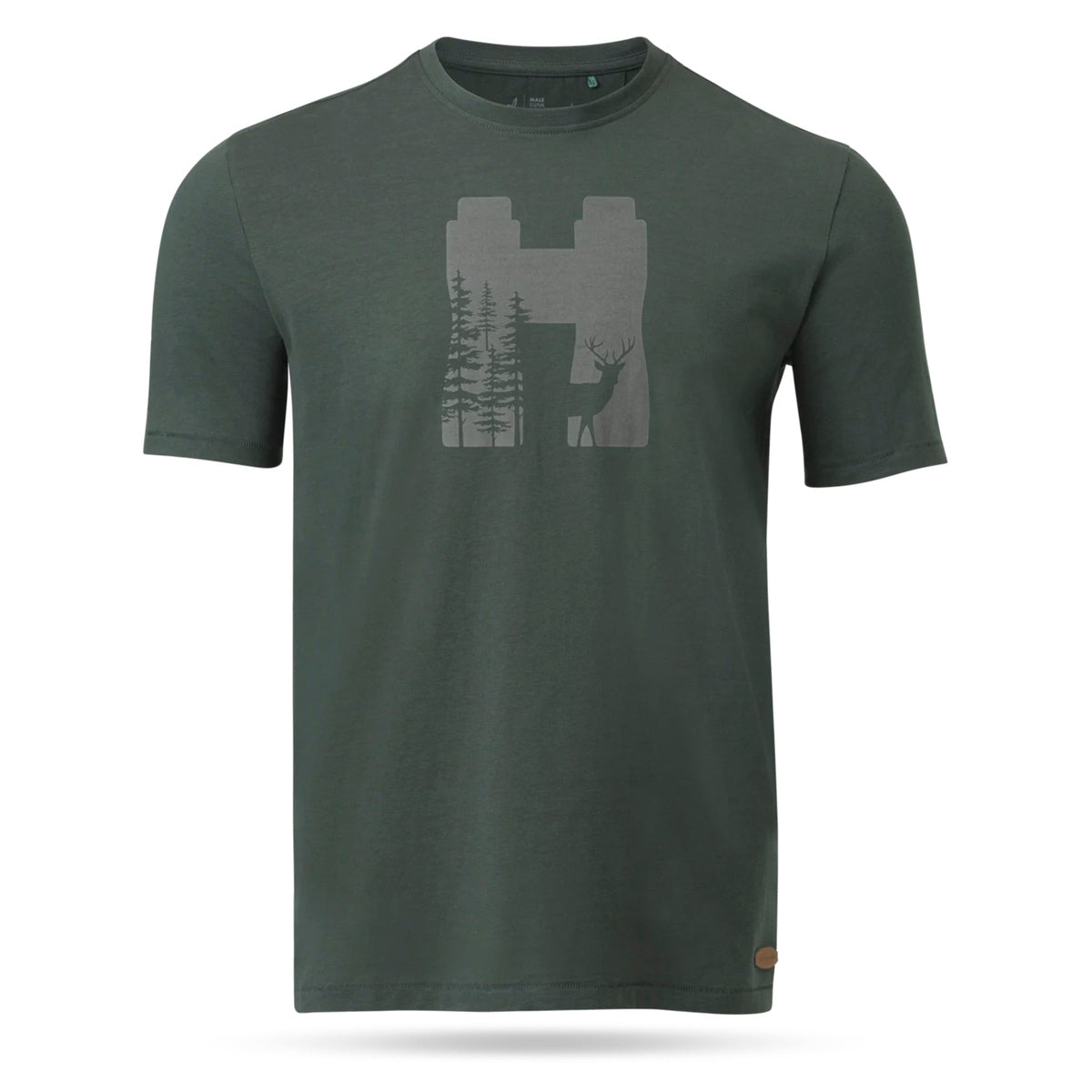 T-shirt Deer para homem Swarovski Optik TSD
