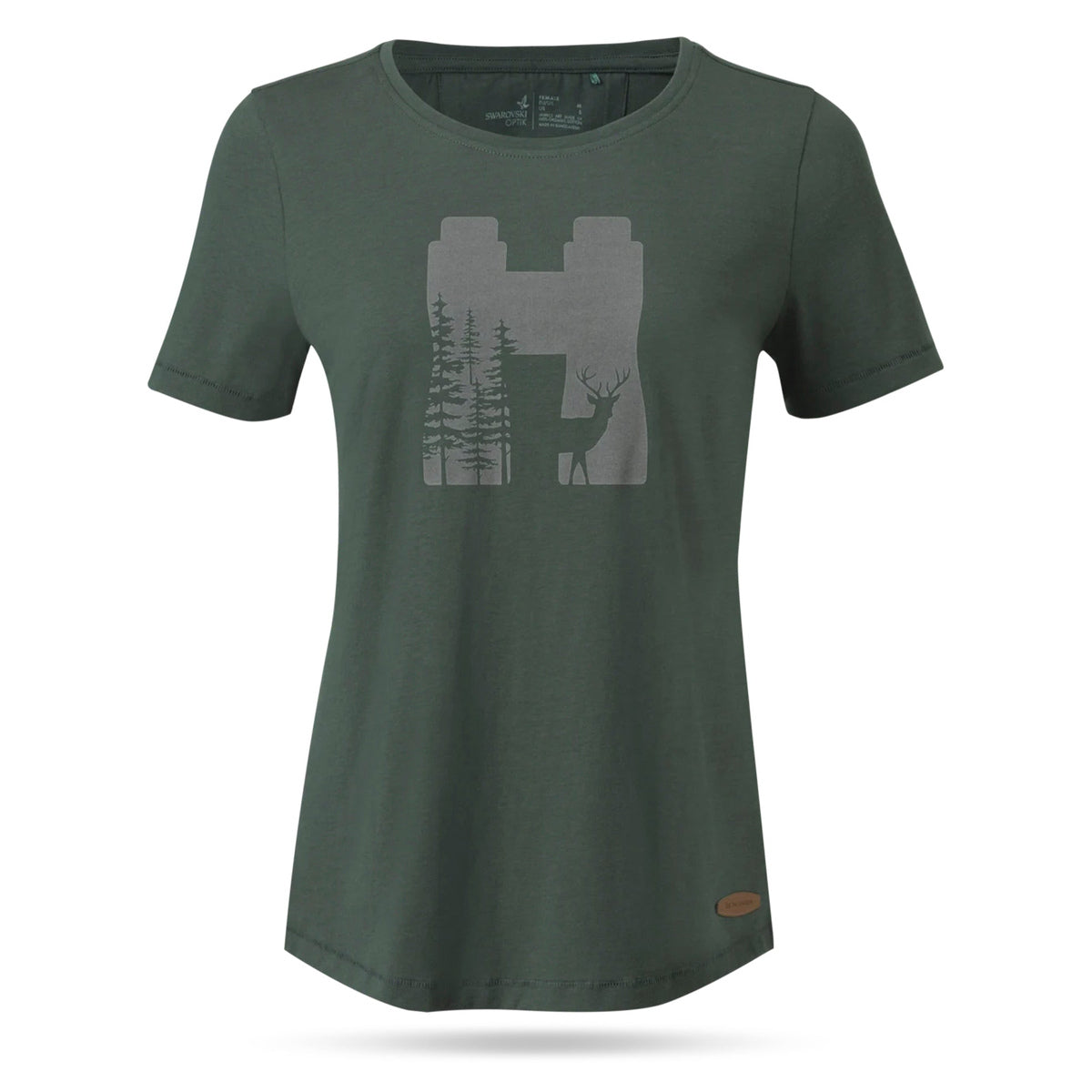 T-shirt de senhora Deer Swarovski Optik TSD