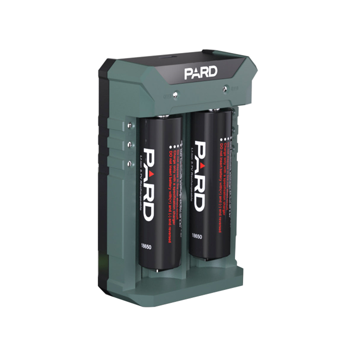 Cargador doble para baterías 18650 PARD