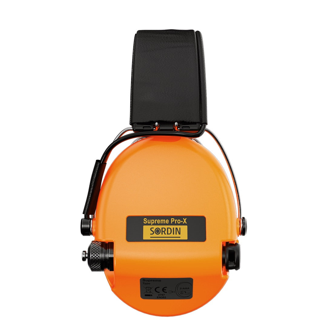 Protector Auditivo Electrónico SORDIN Supreme Pro-X banda de cuero