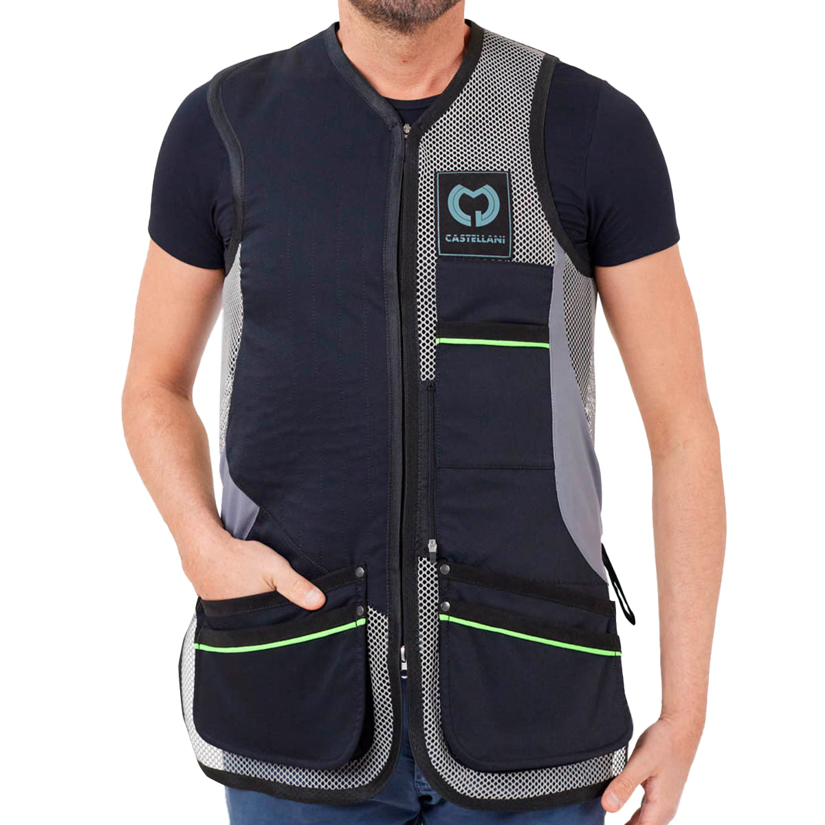 Chaleco de Tiro para Hombre Castellani RIO Evolution Skeet
