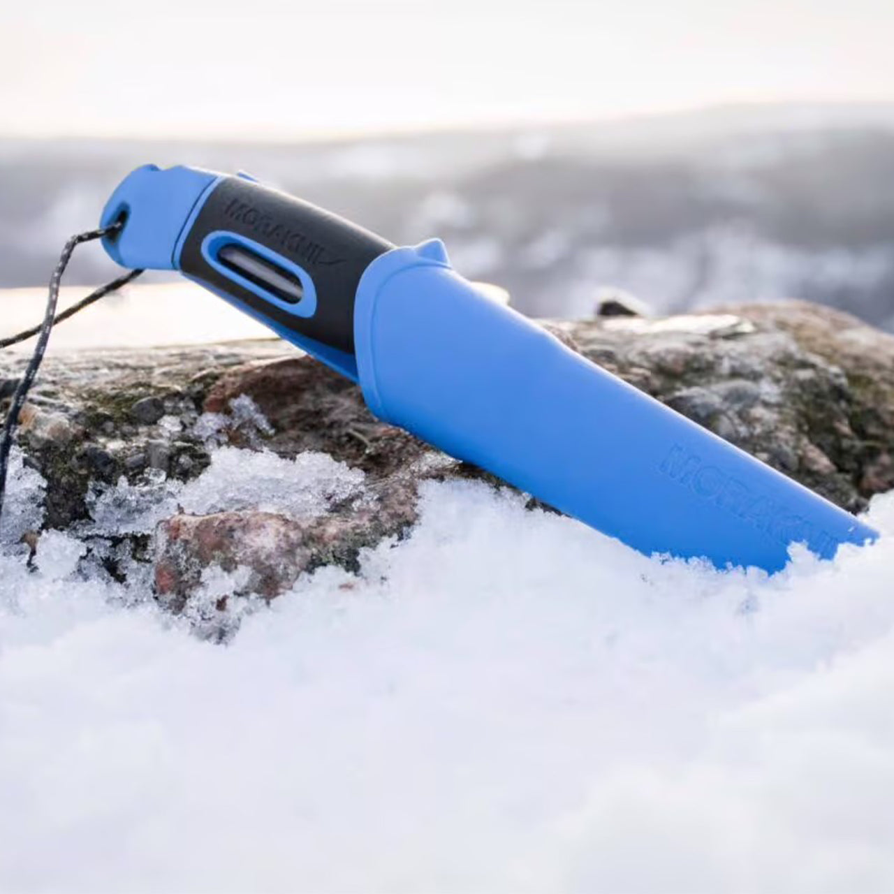 Cuchillo compacto Morakniv Companion Spark (S) en acero inoxidable + Pedernal