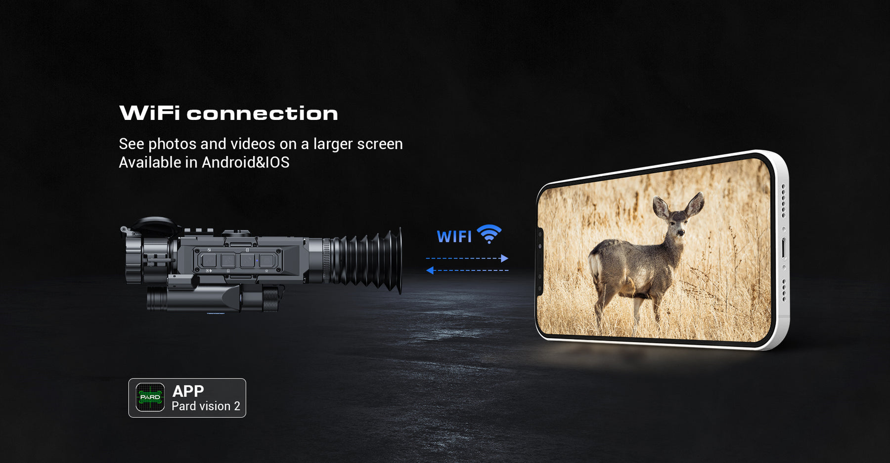 Visor nocturno PARD NV-S450CL IR 850 / IR 940