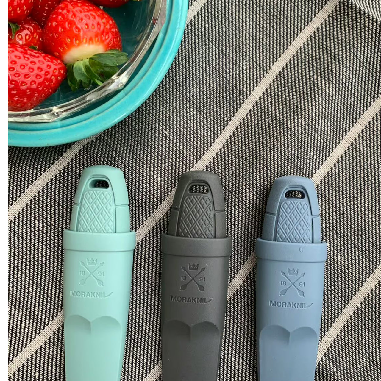 Cuchillo compacto Morakniv Eldris LightDuty (S) en acero inoxidable versión pulida
