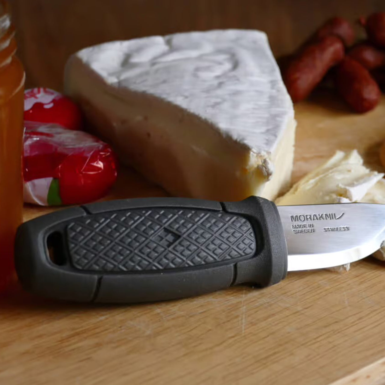 Cuchillo compacto Morakniv Eldris LightDuty (S) en acero inoxidable versión pulida