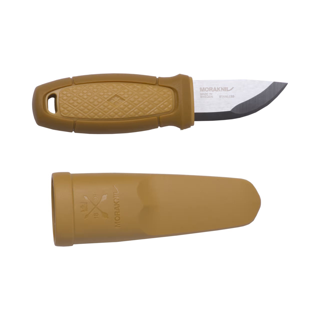 Cuchillo compacto Morakniv Eldris con bucle para cinturón (S) en acero inoxidable 12C27