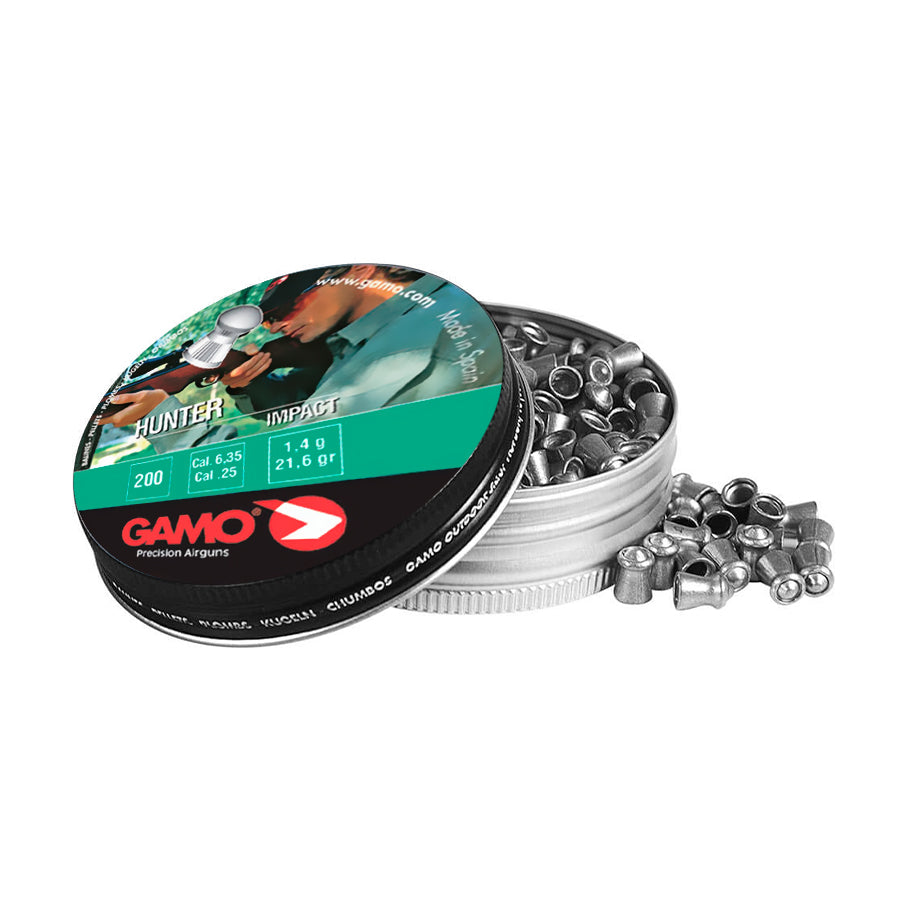 Balín GAMO Hunter 200 Calibre 6,35 lata metal