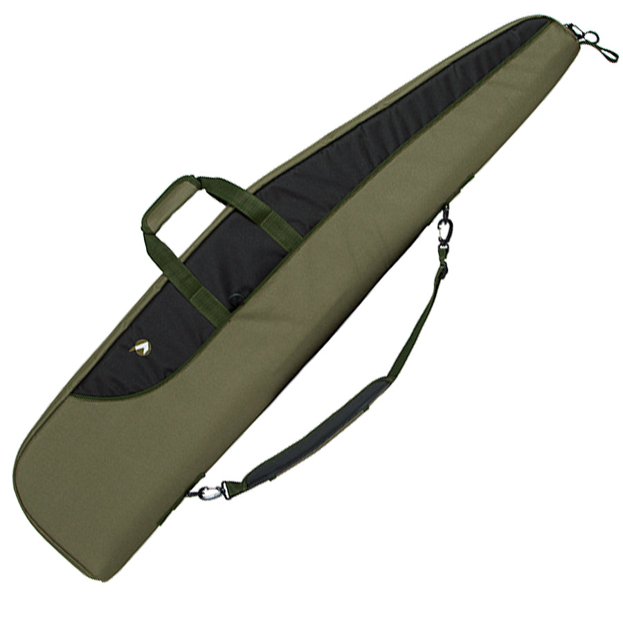 Funda de arma + visor Gamo Foam negra/verde 125x27cm