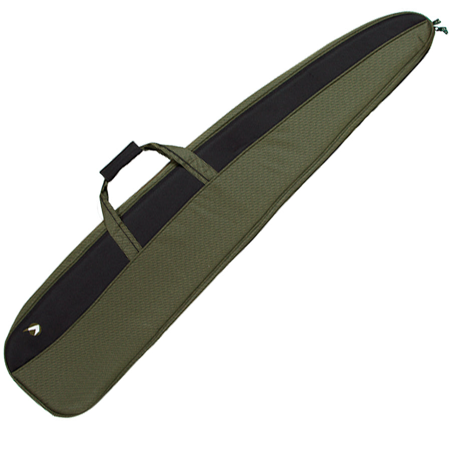 Funda de arma + visor Gamo Foam negra/verde 130x27cm