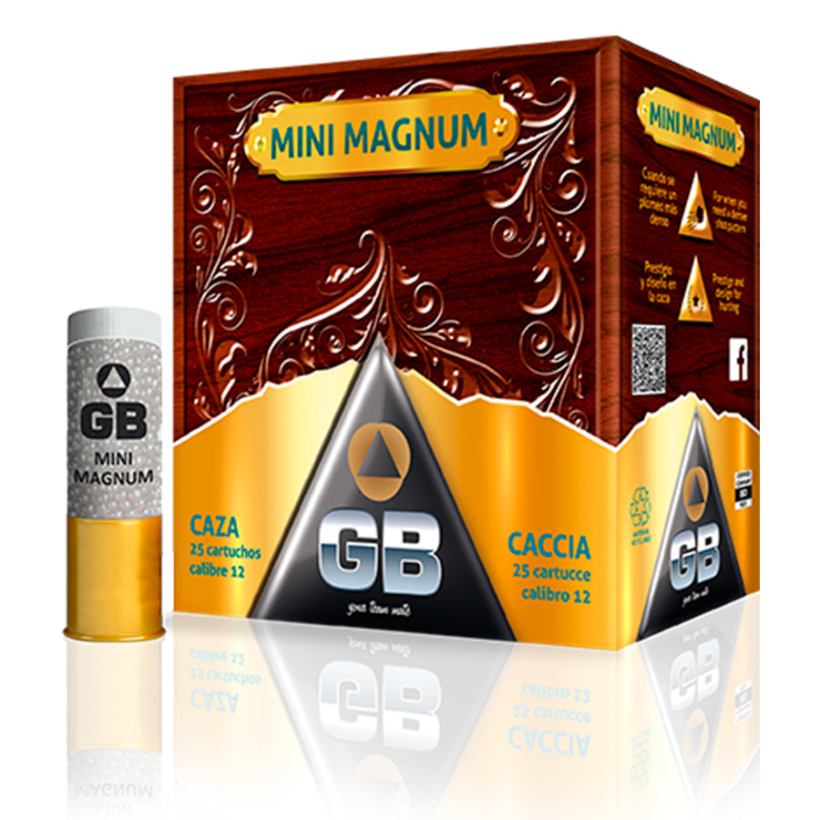 Cartuchos Caza GB Mini Magnum - Calibre 12