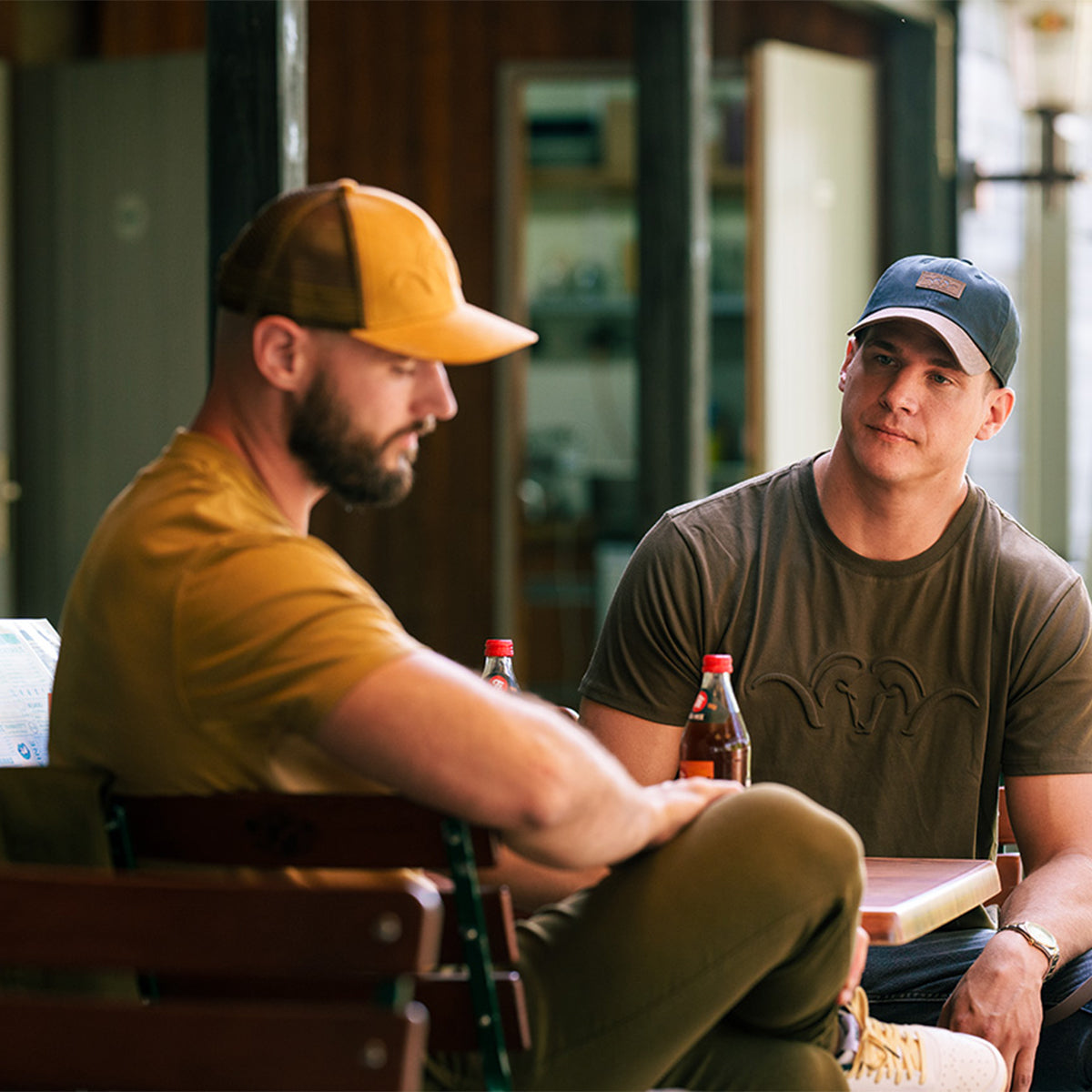 Gorra con insignia Blaser Badge de ante