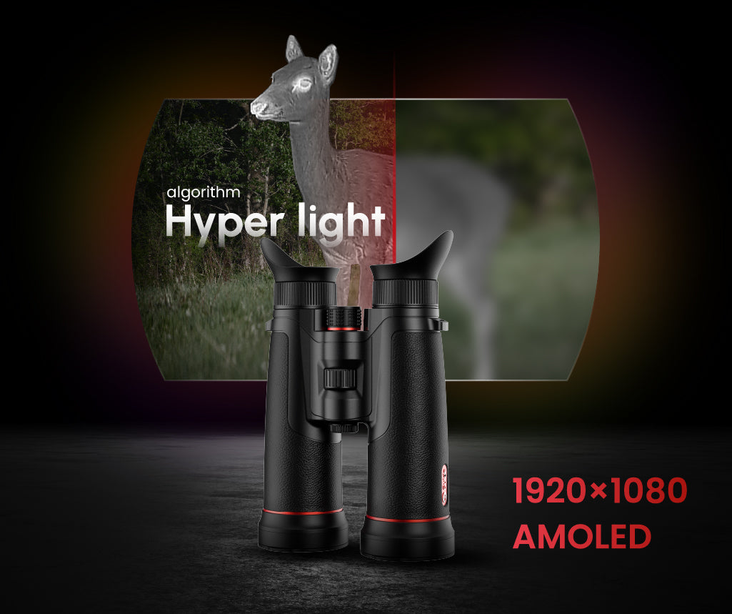 Prismático térmico GUIDE TN650L 2.0 con telémetro láser