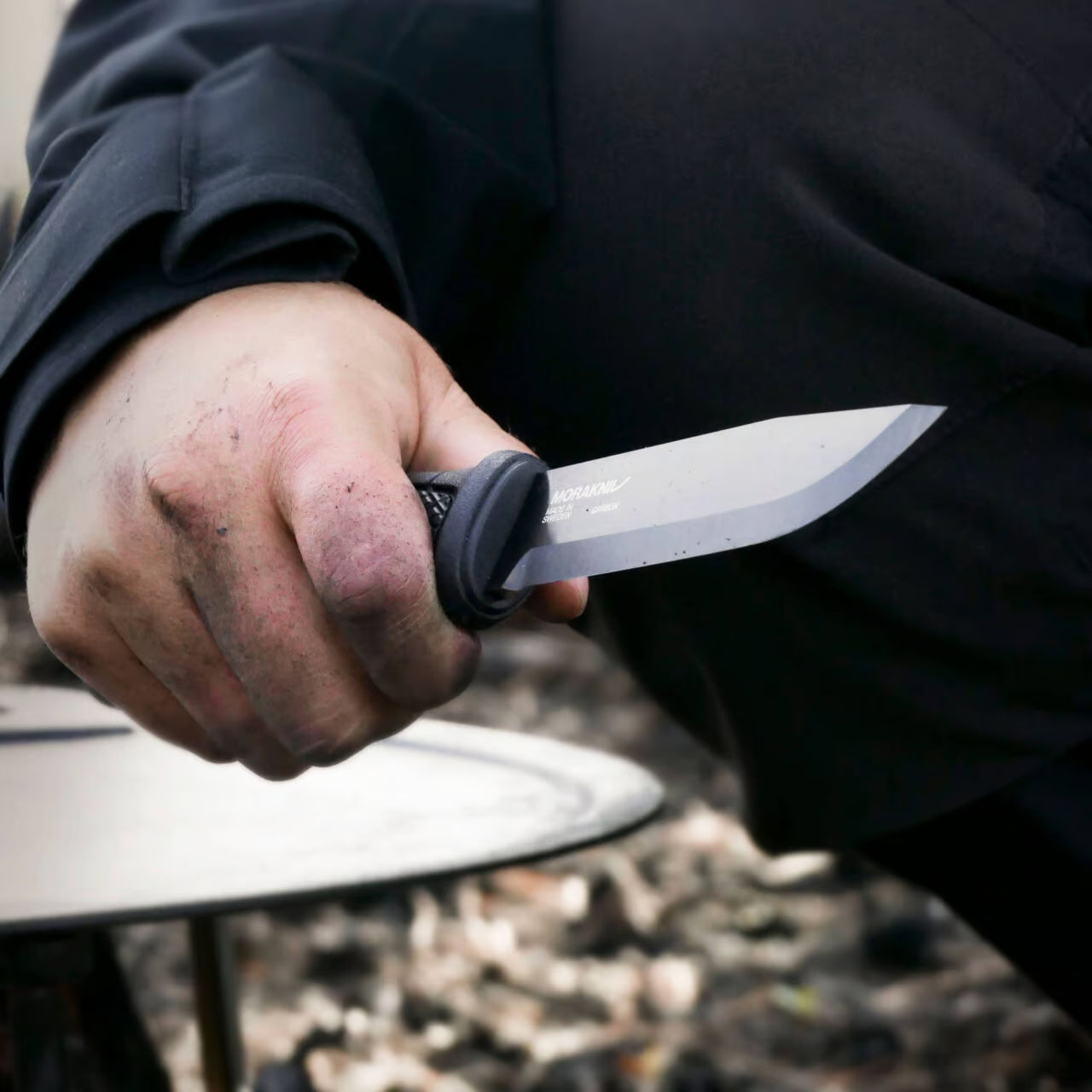 Cuchillo de supervivencia Morakniv Garberg (S) en acero inoxidable 14C28N