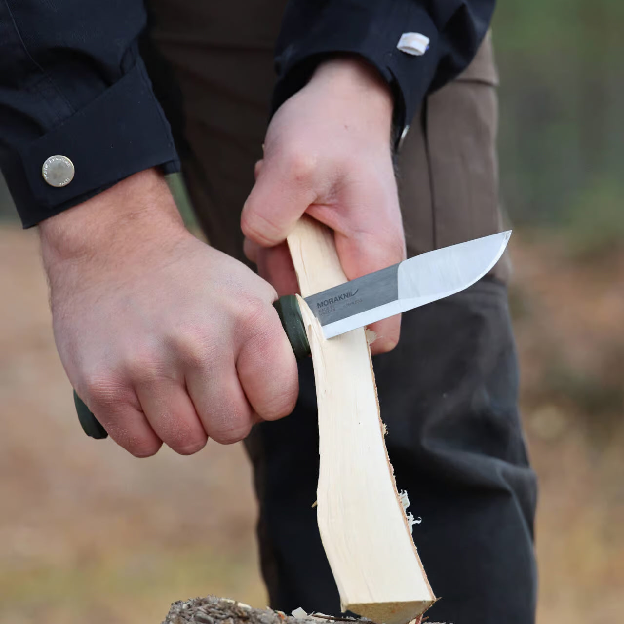 Cuchillo de supervivencia Morakniv Kansbol con Survival Kit (S) en acero inoxidable