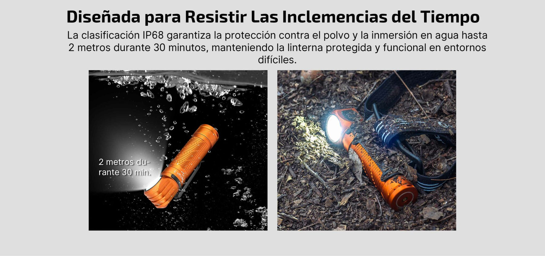 Linterna LED OLight Perun 3 3000 lúmenes