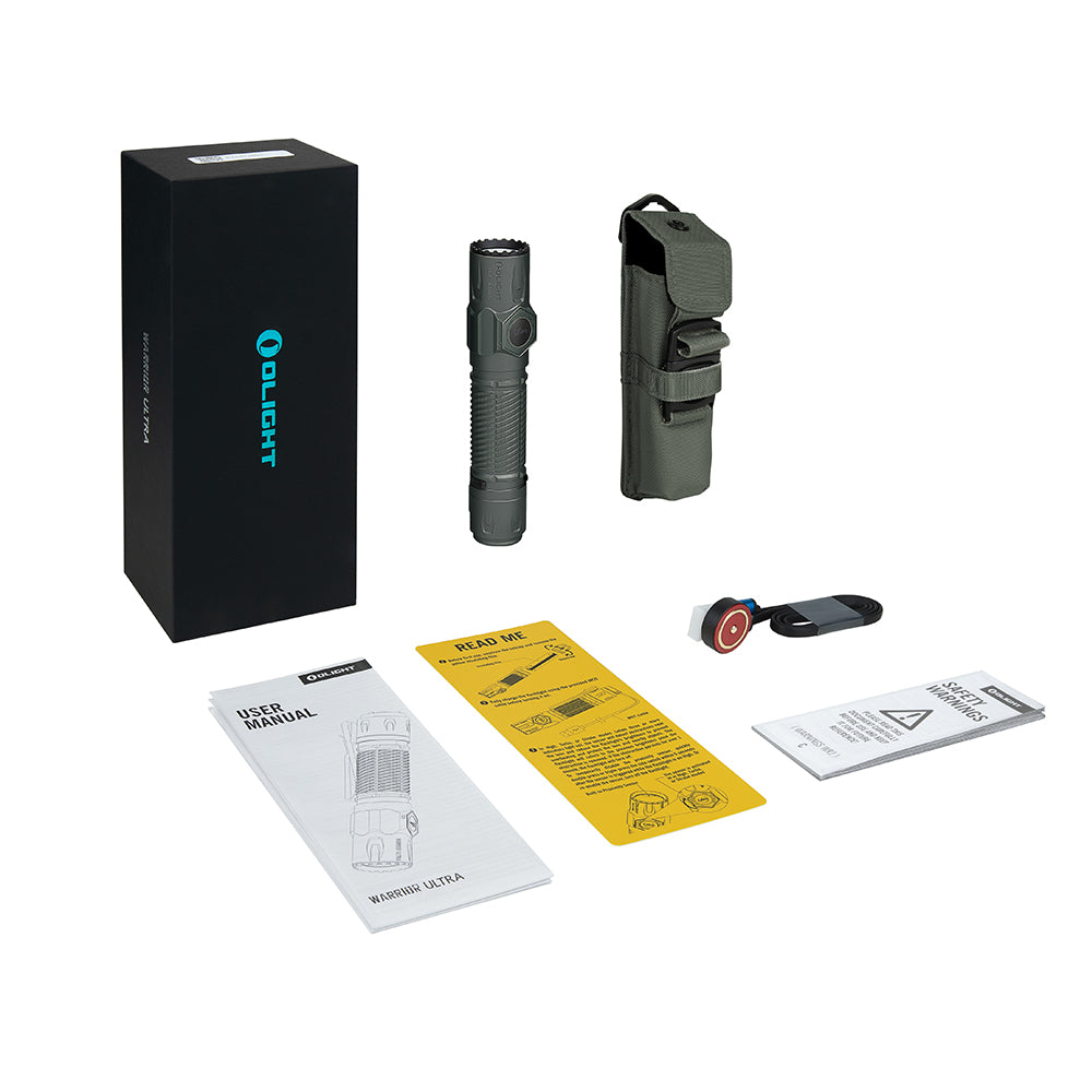 Linterna táctica LED Olight Warrior X Turbo Ultra 2.500 lúmenes