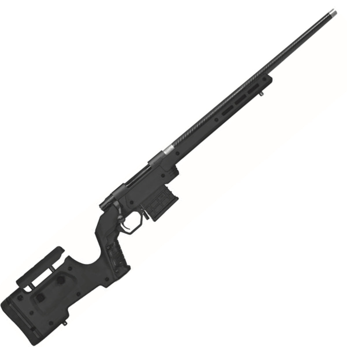 Rifle de cerrojo Howa M1500 MDT XRS Negro Varmint Carbon