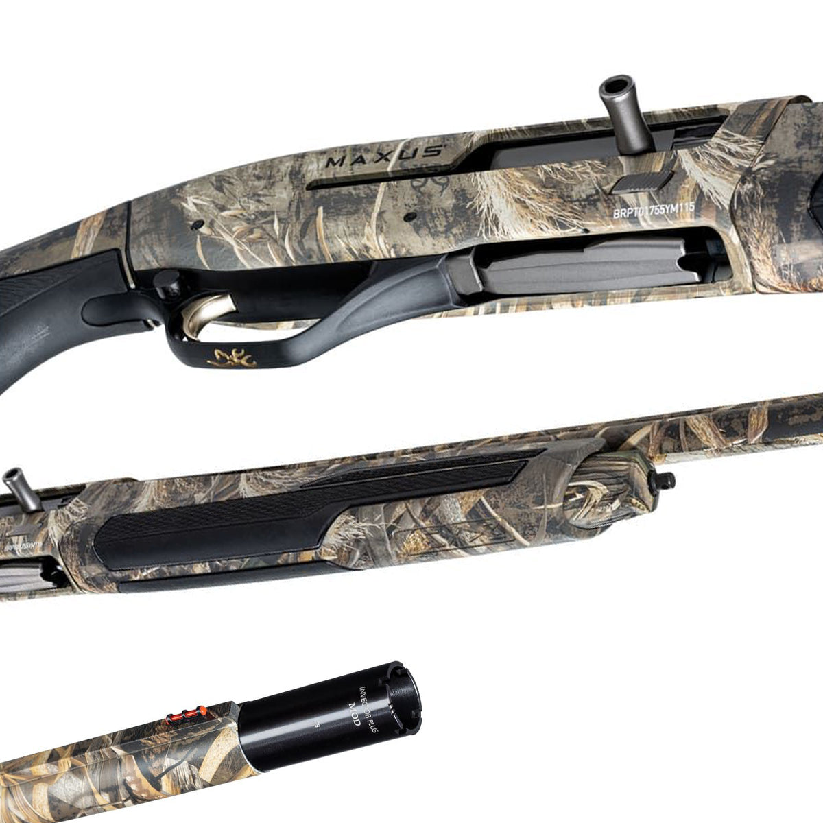 Escopeta semiautomática Browning Maxus 2 Camo Mobuc Cal. 12 3.5
