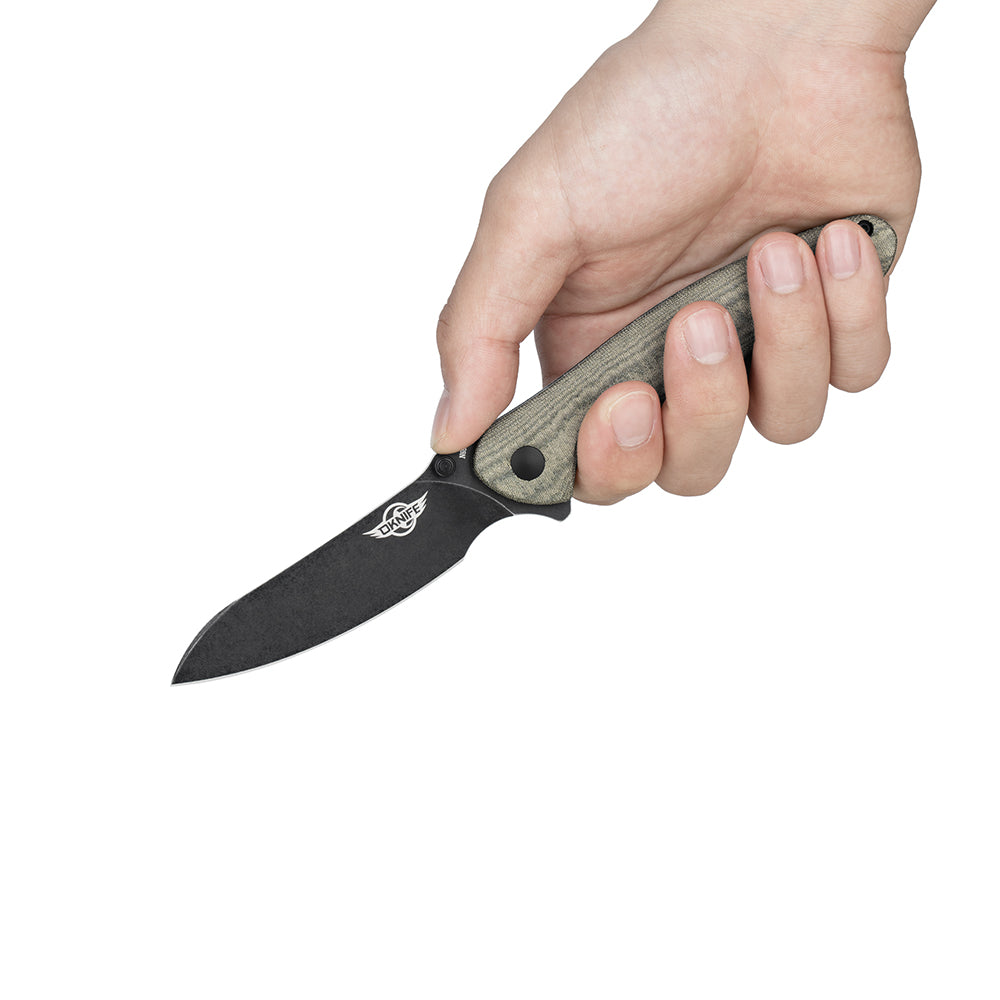 Navaja plegable Oknife Drever OD Green Micarta