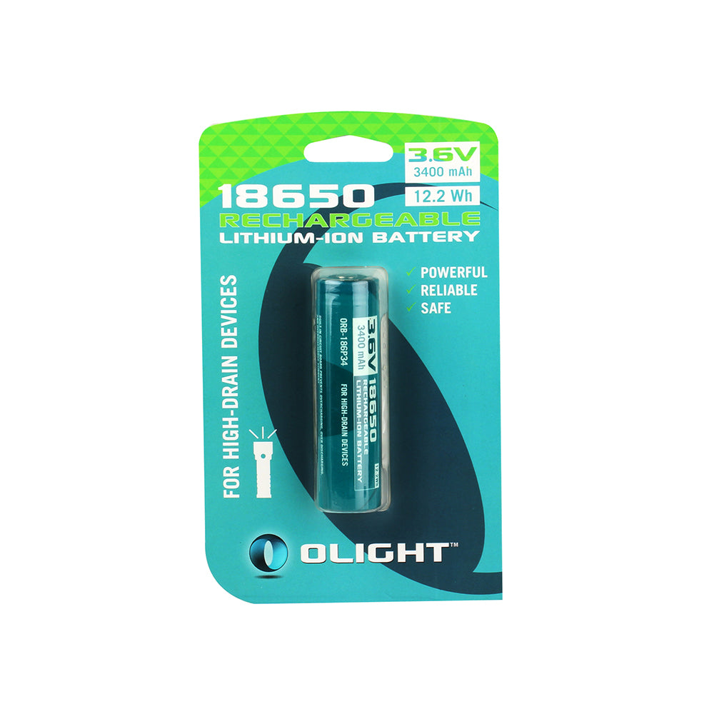 Pila Recargable Olight 18650 3400mAH con PCB