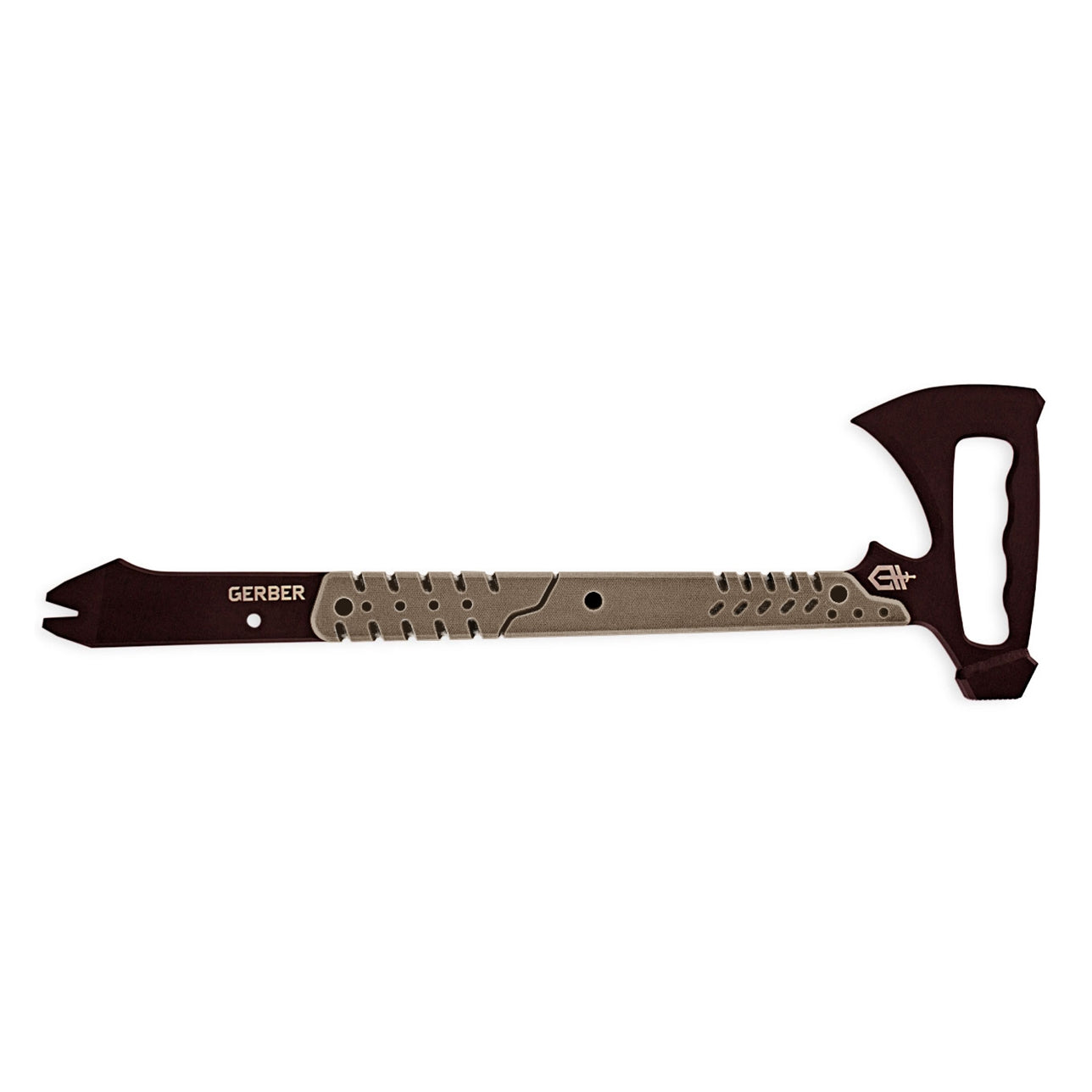 Hacha táctica Downrange Tomahawk color arena GERBER