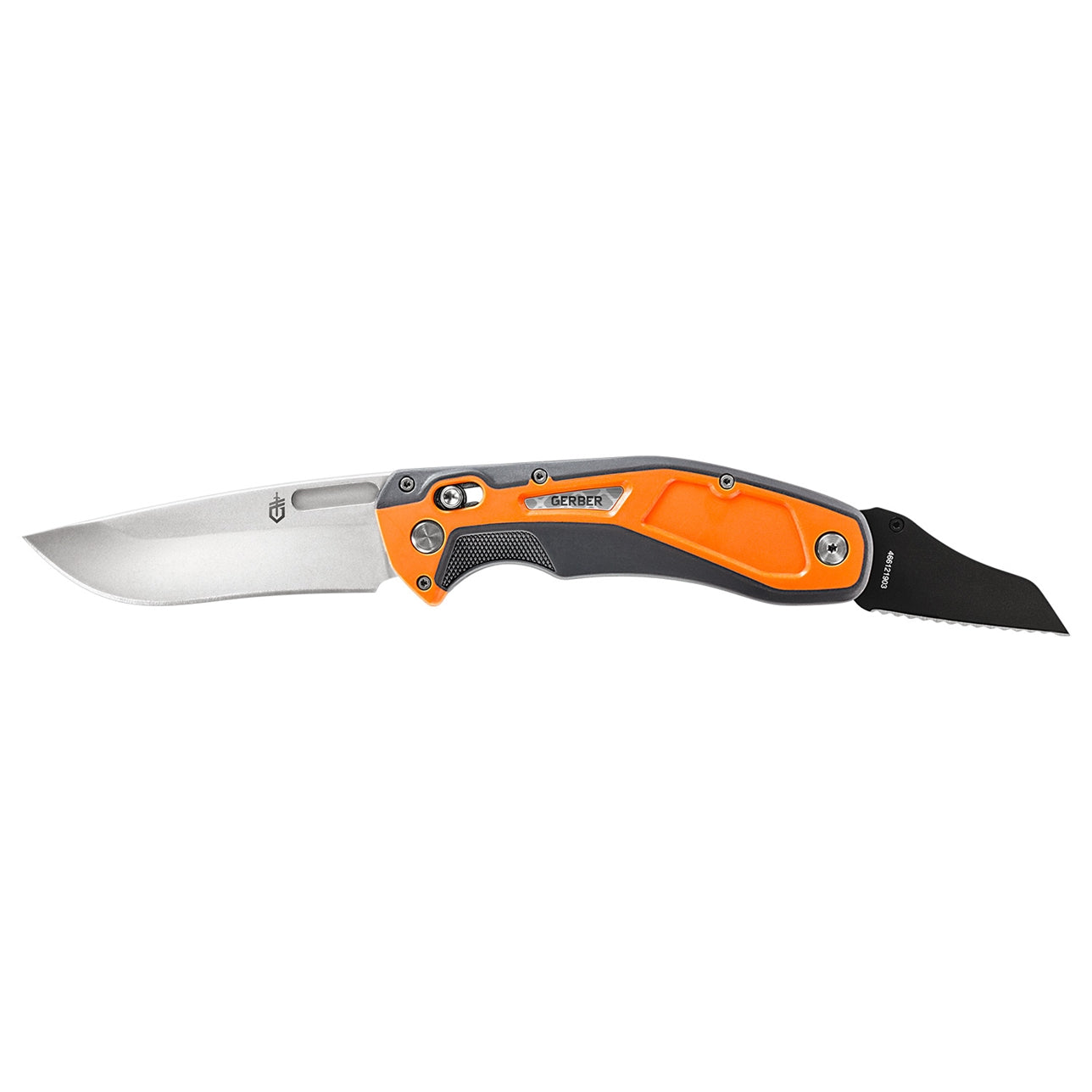 Cuchillo plegable Randy Newberg DTS filo mixto naranja/negro GERBER