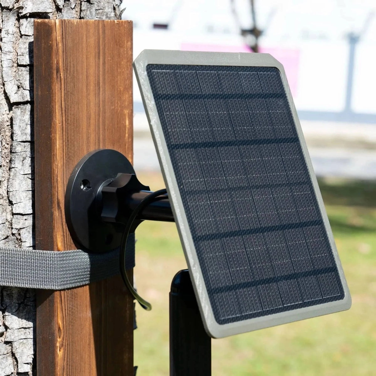 Painel solar Gardepro SP350 com bateria recarregável