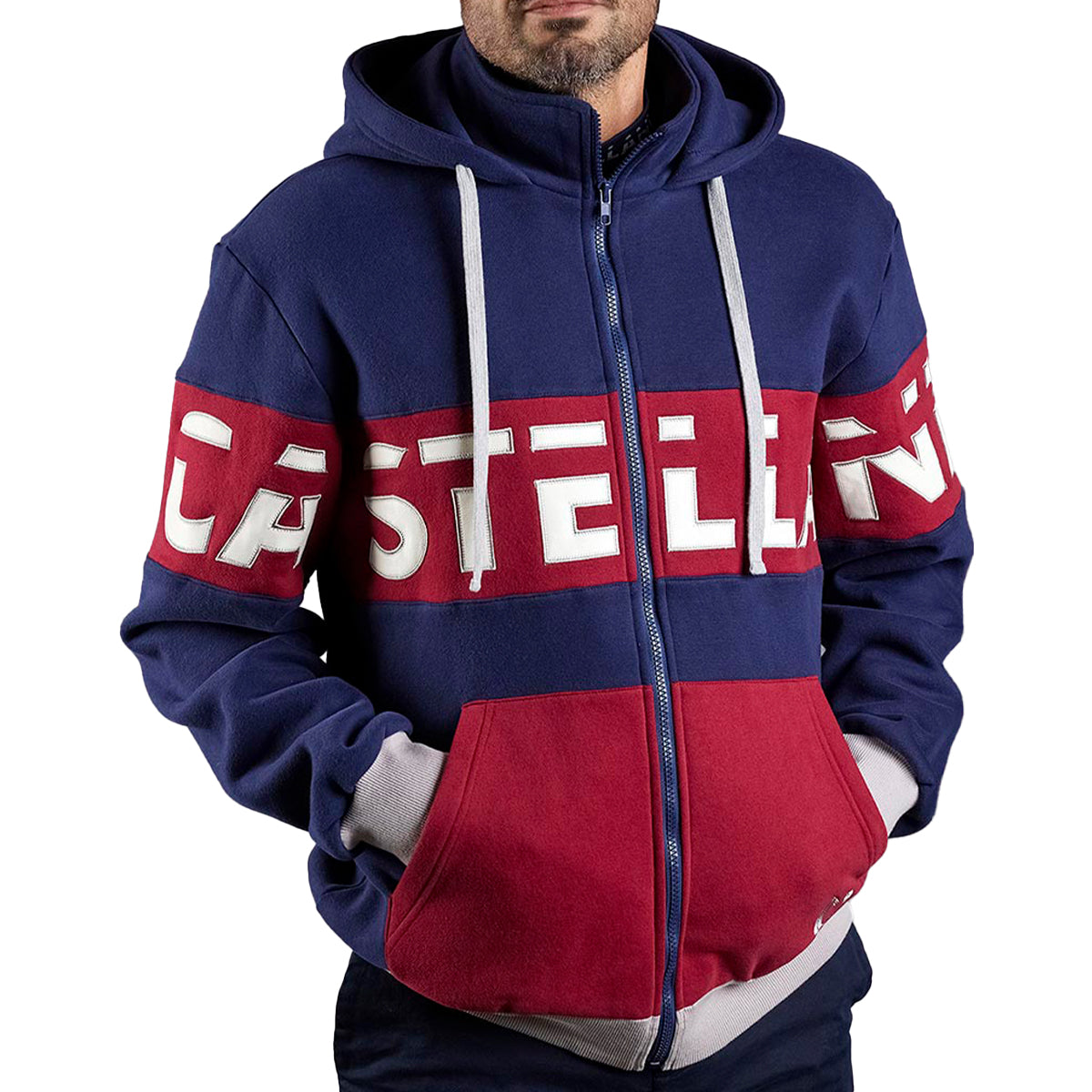 Sudadera Castellani Logo con Capucha