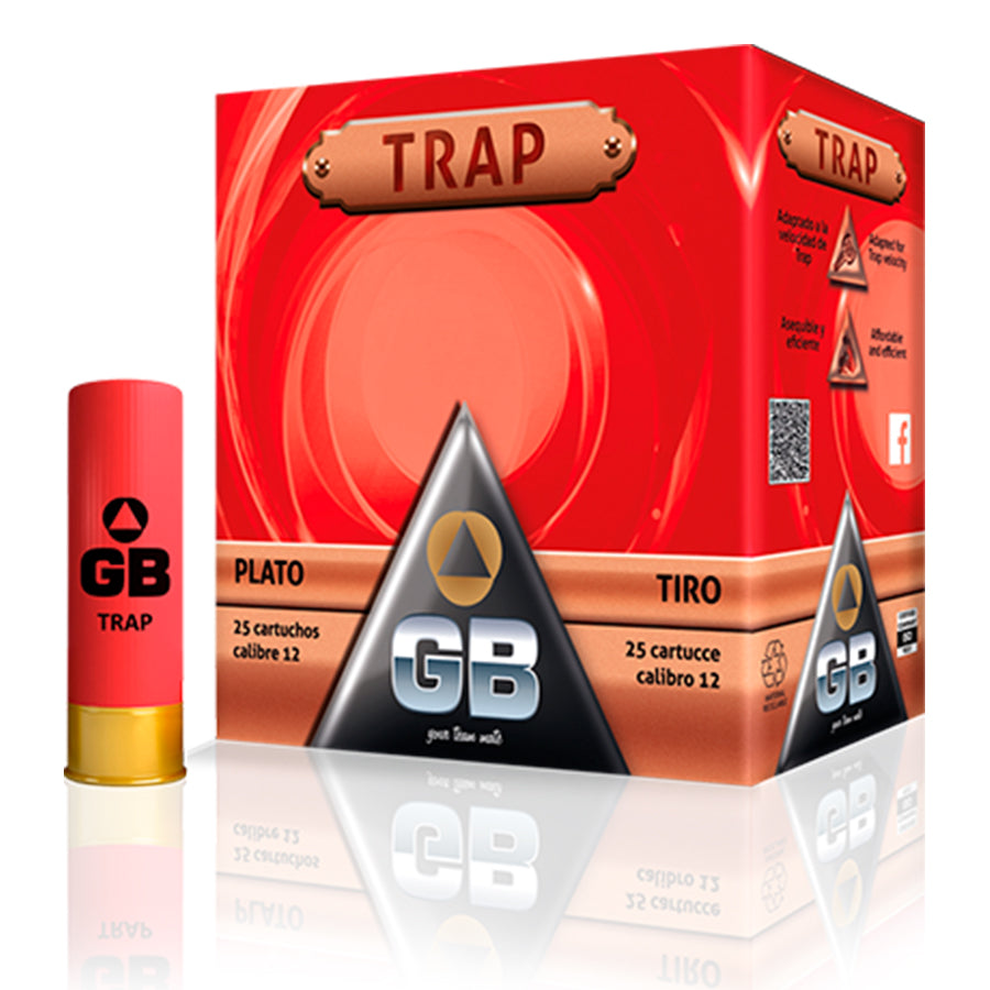 Cartuchos Tiro GB Trap - Calibre 12