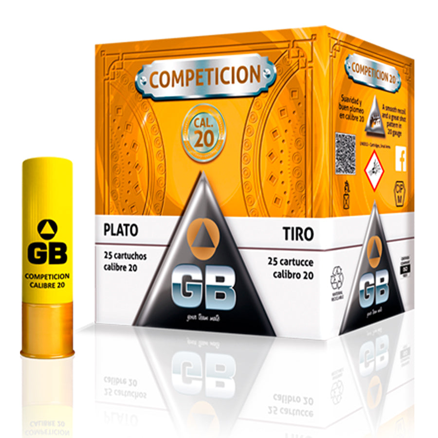 Cartuchos Tiro GB Competición - Calibre 12 / 20