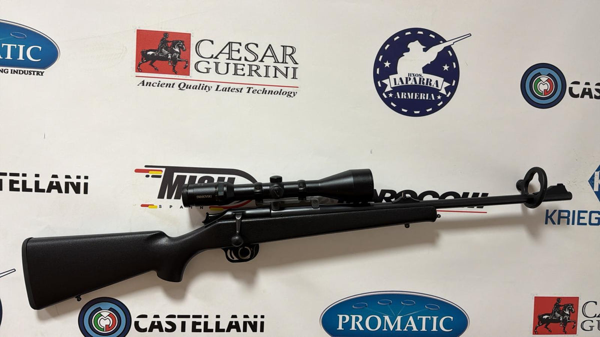 OCASION Rifle de cerrojo rectilíneo BLASER R93 C/ .30-06 Spring. + Visor Swarovski Habicht