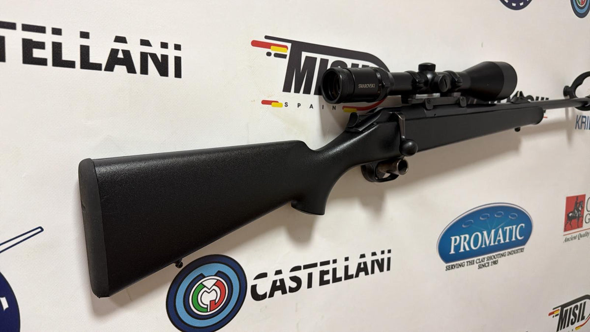 OCASION Rifle de cerrojo rectilíneo BLASER R93 C/ .30-06 Spring. + Visor Swarovski Habicht