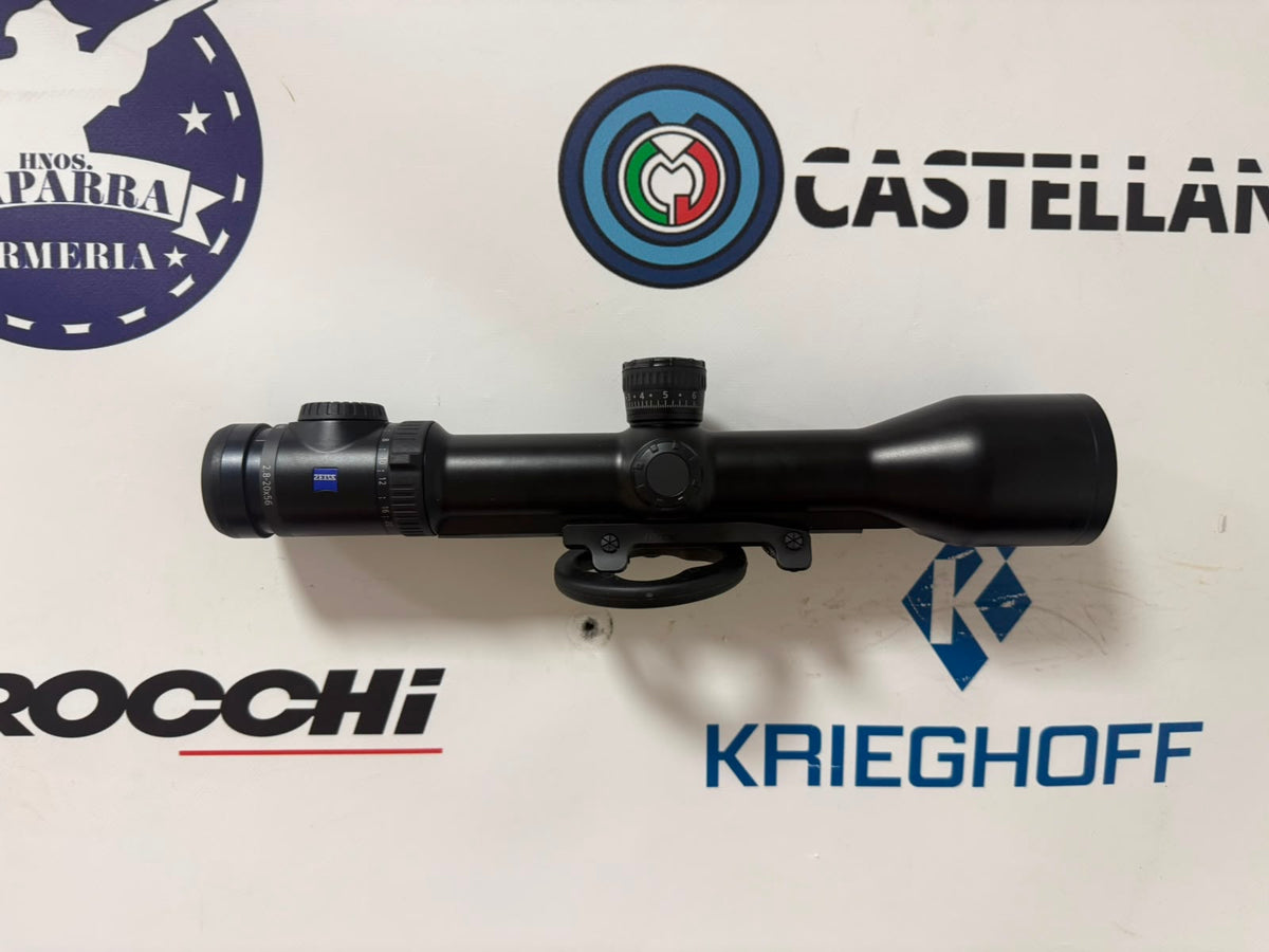 OCASION Visor ZEISS Victory V8 2,8-20x56 M con ASV LongRange Ret. 60 + Carril Interior