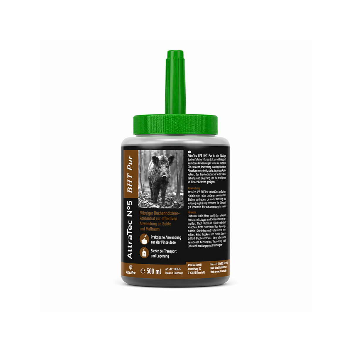 Atrayente AttraTec Nº5 BHT Pure con Brocha 500 ml