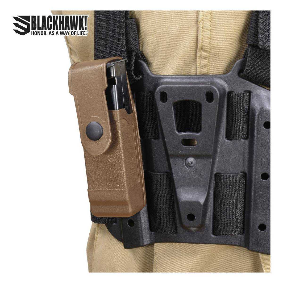 Funda BLACKHAWK! CQC de fibra de carbono táctica para cargador - imagen 2