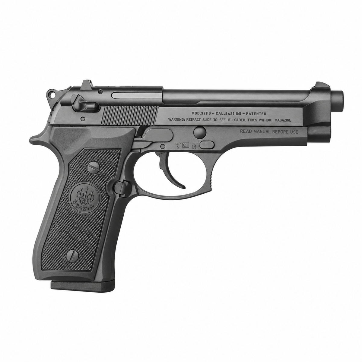 Pistola semiautomática BERETTA 92FS Gray 9 mm